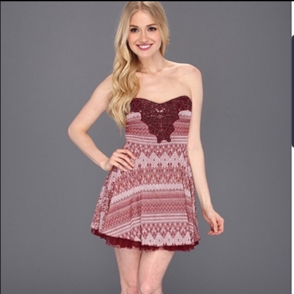 Free People Dresses & Skirts - Free People Red Dress